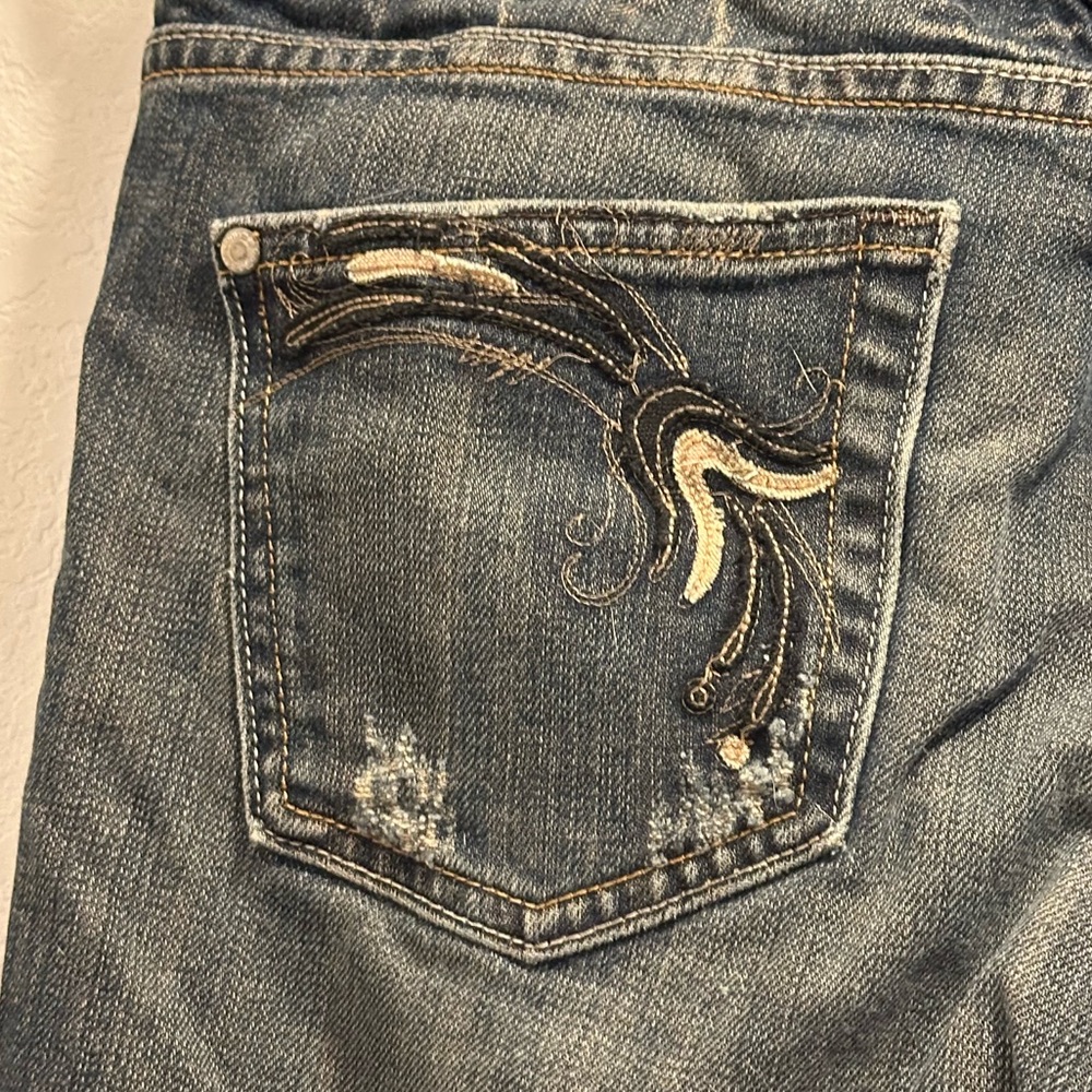 Miss Me Embroidered Denim Jeans